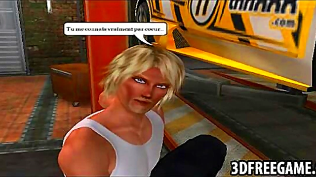 Two Hot Blonde Sluts Play Sexy Game With Big Tits Action