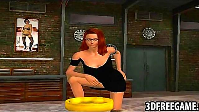 Two Hot Blonde Sluts Play Sexy Game With Big Tits Action