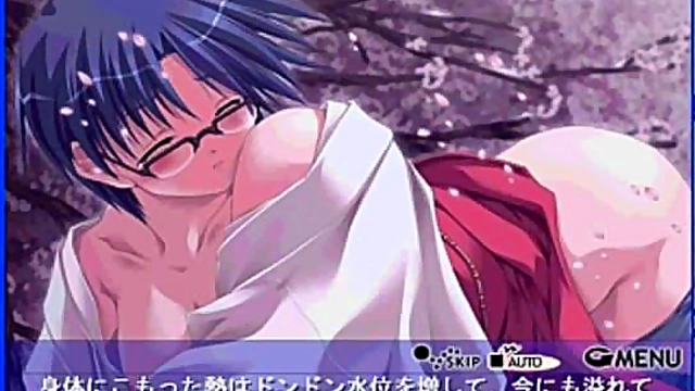 Cute Eroge Girl Gets Fucked In Hot Hentai Action With Creamy Finish