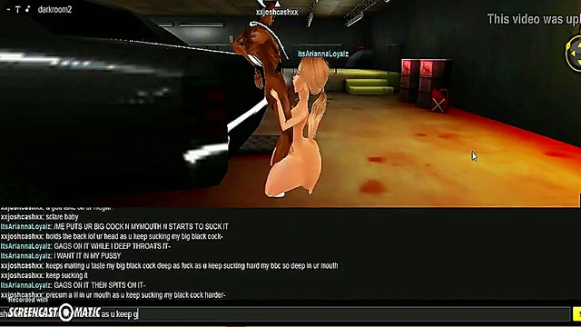 Arianna Gives Head In 3D Hentai Animation Game Scene