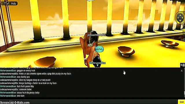 Blue Greek 3D Anime Chick Fucks Virtual Game Character Hard