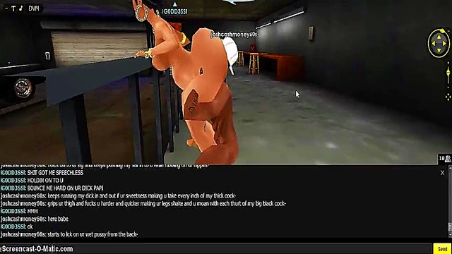 3D Hentai Game Animation – IMVU Couple Enjoy Intense Porn Session