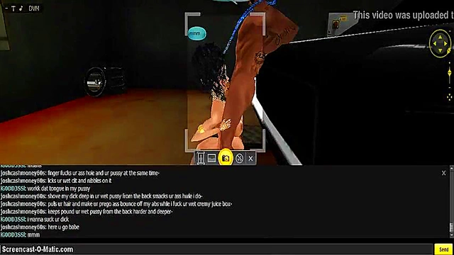 3D Hentai Game Animation – IMVU Couple Enjoy Intense Porn Session