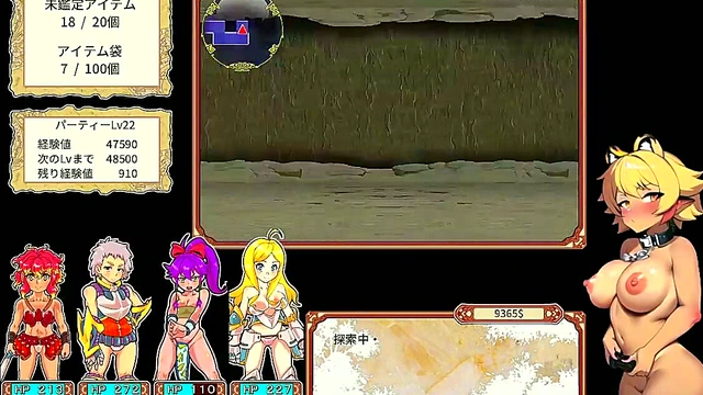 Big-Breasted Shrine Maiden Gets Helped To Ecstasy In Danero Live Play Hentai Game