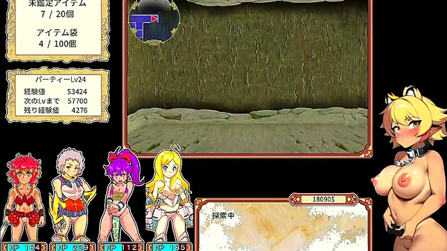 Big-Breasted Shrine Maiden Gets Helped To Ecstasy In Danero Live Play Hentai Game
