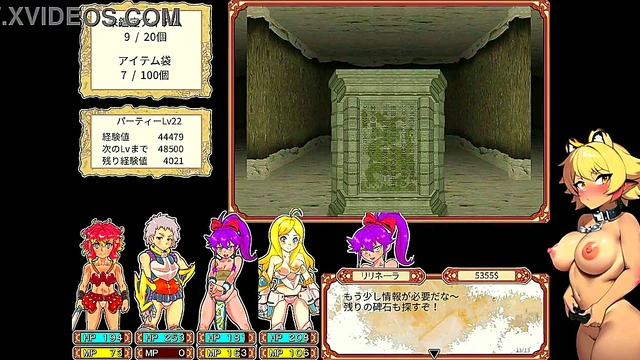 Big-Breasted Shrine Maiden Gets Helped To Ecstasy In Danero Live Play Hentai Game