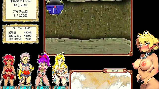 Big-Breasted Shrine Maiden Gets Helped To Ecstasy In Danero Live Play Hentai Game