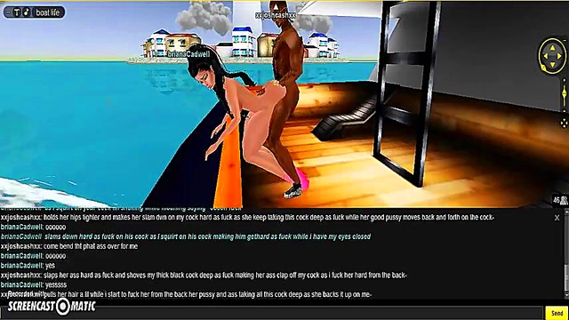 Briana Bangs Boat in 3D Anime Porn Adventure
