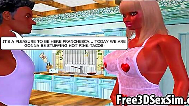 Hot 3D Cartoon Housewife Gets Fucked Hard In Hardcore Hentai Action