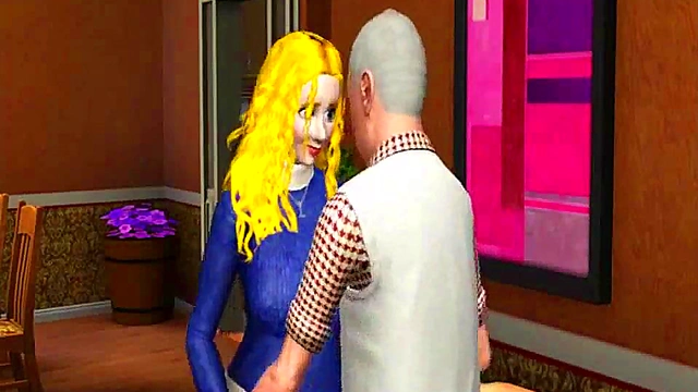 Blonde Anime Babe Flavia Fucks Hard With Titans In Humorous 3D Sims Style