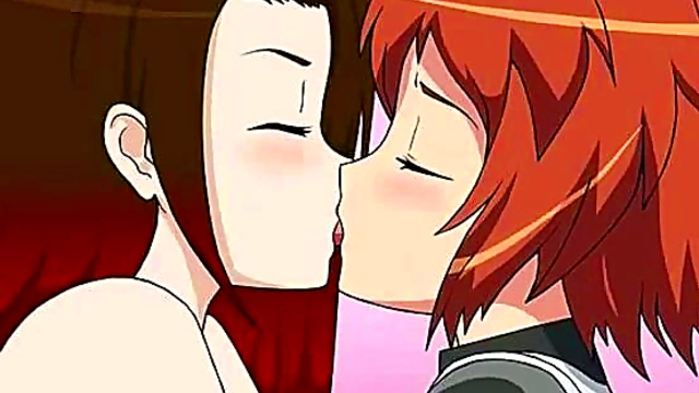 Sexy Anime Girls Explore Passionate Kisses In Yuri Fantasy