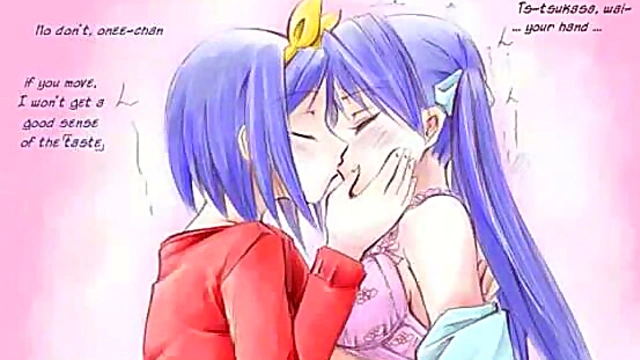 Sexy Anime Girls Explore Passionate Kisses In Yuri Fantasy