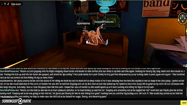3D Anime Chick Gets DP Action In Sexy IMVU Game Adventure