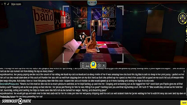 3D Anime Chick Gets DP Action In Sexy IMVU Game Adventure