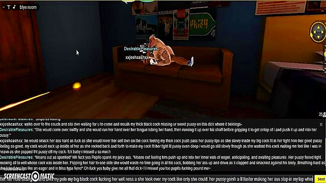 3D Anime Chick Gets DP Action In Sexy IMVU Game Adventure