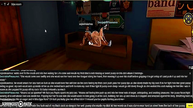 3D Anime Chick Gets DP Action In Sexy IMVU Game Adventure