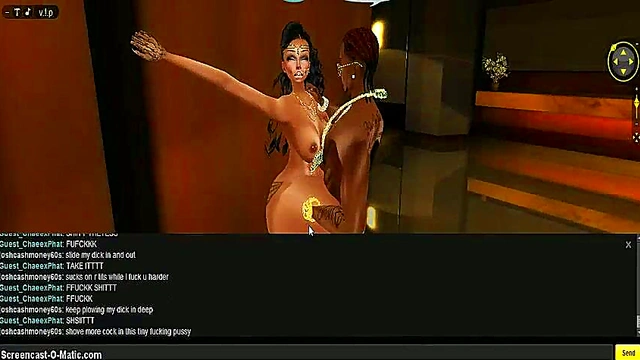 3D Anime Chick Rides Dick Hard In Chaotic IMVU Porn Adventure