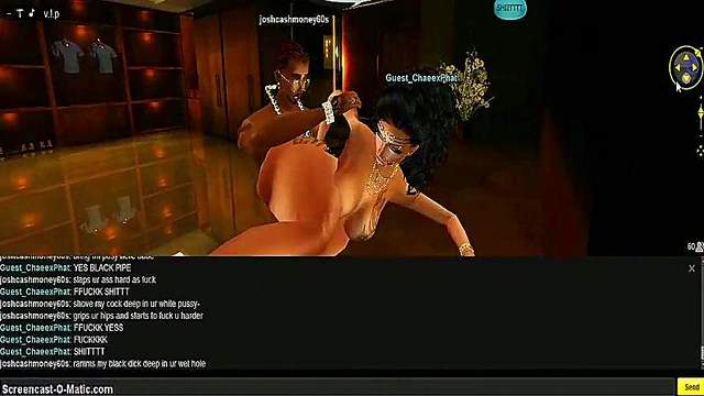 3D Anime Chick Rides Dick Hard In Chaotic IMVU Porn Adventure