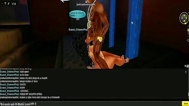 3D Anime Chick Rides Dick Hard In Chaotic IMVU Porn Adventure