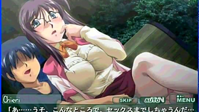 Amorous Professor Cherry Seduces With Eroge Hentai Magic