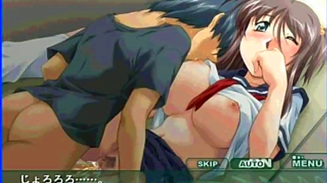 Amorous Professor Cherry Seduces Student in Eroge Anime Fantasy