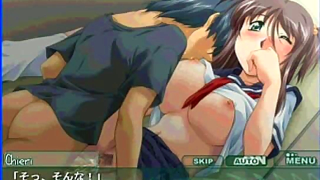 Amorous Professor Cherry Seduces Student in Eroge Anime Fantasy
