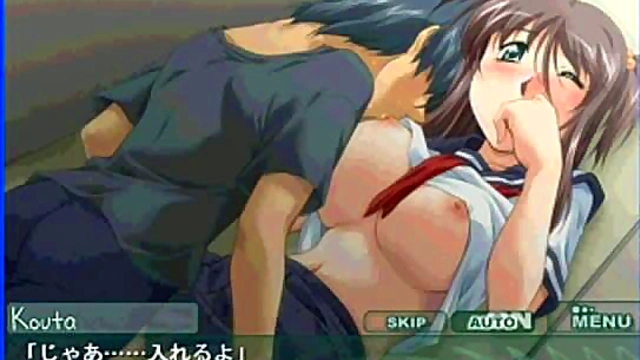 Amorous Professor Cherry Seduces Student in Eroge Anime Fantasy