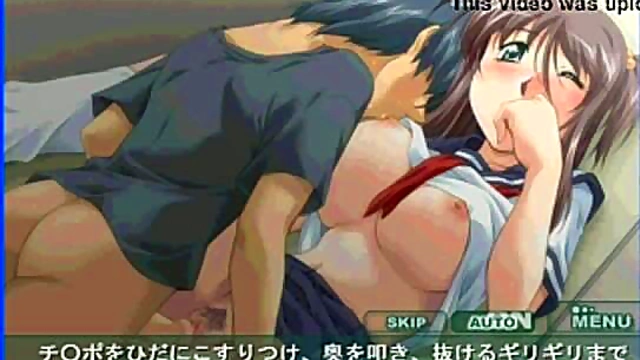 Amorous Professor Cherry Seduces Student in Eroge Anime Fantasy