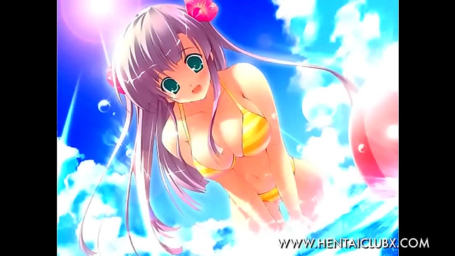 Naked Ecchi Anime Babe Seduces With Sexy Moves And Revealing Poses