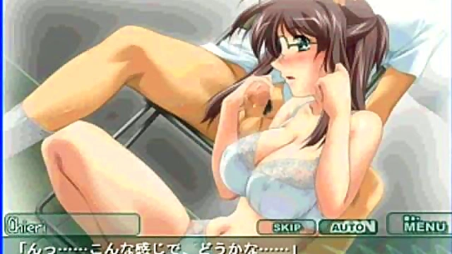 Amorous Professor Cherry Seduces Innocent Student In Eroge Anime