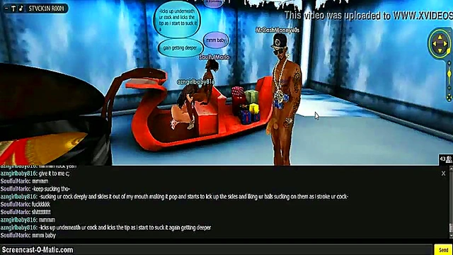 3D Cartoon Anime Chick Gets Fucked Hard In Game IMVU Scene