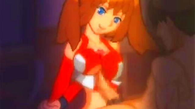 Enthusiastic Redhead Gives Exciting Titty Fuck With Perky Boobs