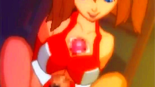 Enthusiastic Redhead Gives Exciting Titty Fuck With Perky Boobs