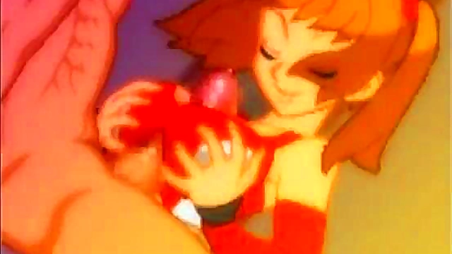 Enthusiastic Redhead Gives Exciting Titty Fuck With Perky Boobs