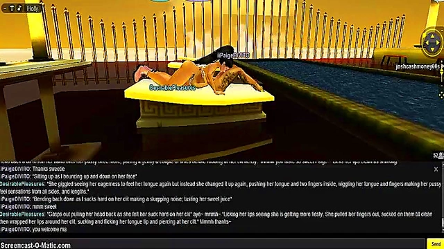 Paige Takes On Double Penetration In 3D Anime Game Adventure