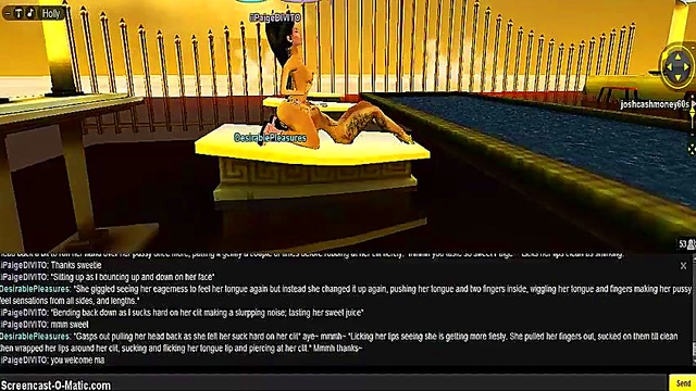 Paige Takes On Double Penetration In 3D Anime Game Adventure