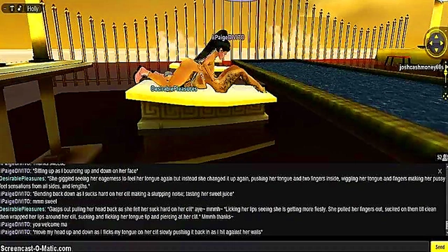 Paige Takes On Double Penetration In 3D Anime Game Adventure