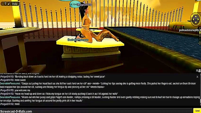 Paige Takes On Double Penetration In 3D Anime Game Adventure