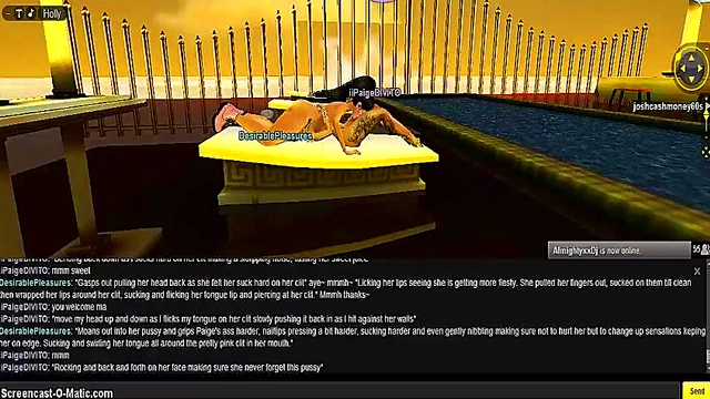 Paige Takes On Double Penetration In 3D Anime Game Adventure