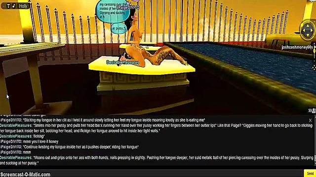 Paige Takes On Double Penetration In 3D Anime Game Adventure