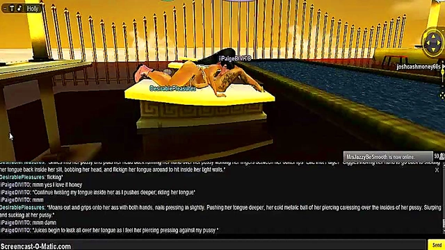 Paige Takes On Double Penetration In 3D Anime Game Adventure