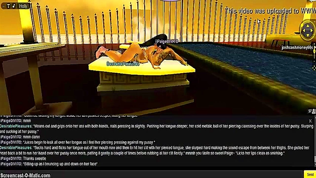 Paige Takes On Double Penetration In 3D Anime Game Adventure