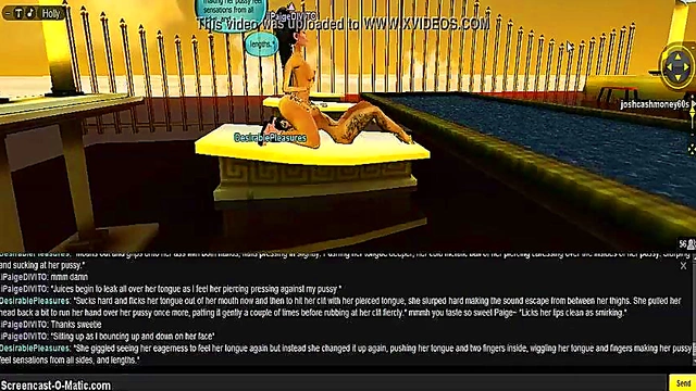 Paige Takes On Double Penetration In 3D Anime Game Adventure