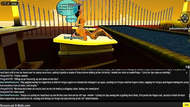 Paige Takes On Double Penetration In 3D Anime Game Adventure