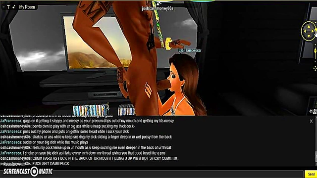 Lia SuperHead – 3D Anime Cutie Shows Off Her Sucking Skills