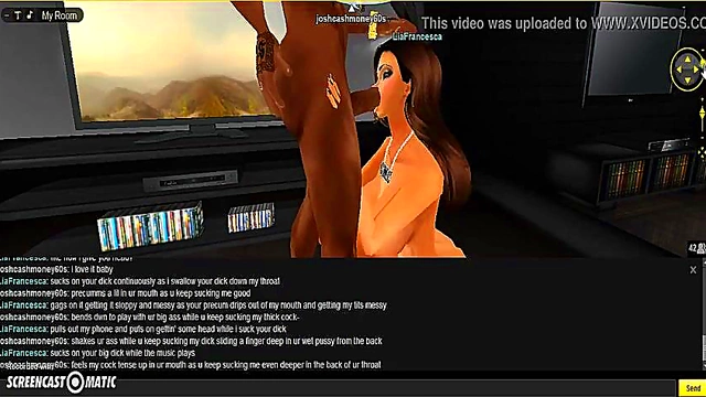 Lia SuperHead – 3D Anime Cutie Shows Off Her Sucking Skills