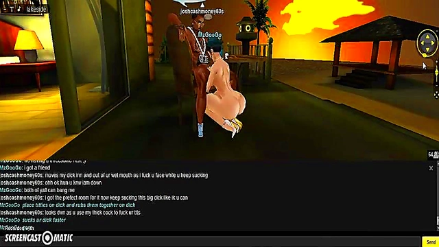 3D Hentai Couple Enjoy Steamy Beach House Porn Adventure