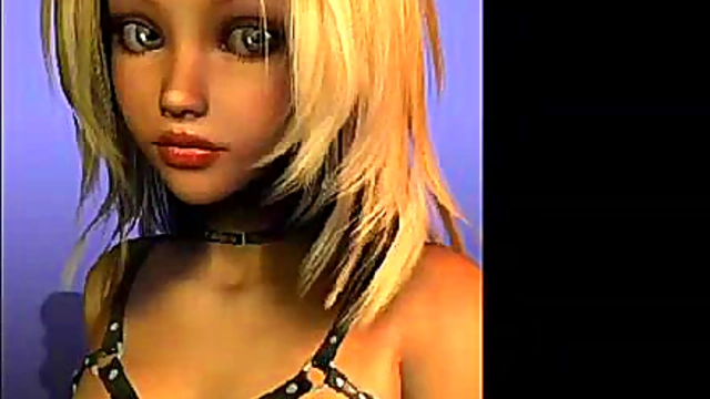 Big-Titted 3D Anime Stripper With Pigtails Gives Hot Blowjob Feast