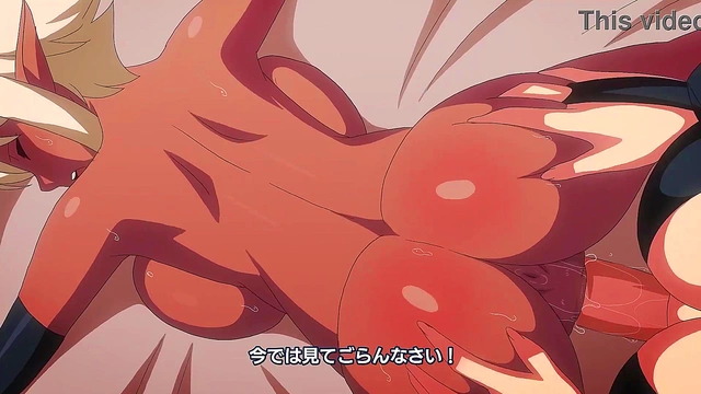 Horny Yvonne Gets Big-Cock Futanari Lesbian Action With Busty Cartoon Partner