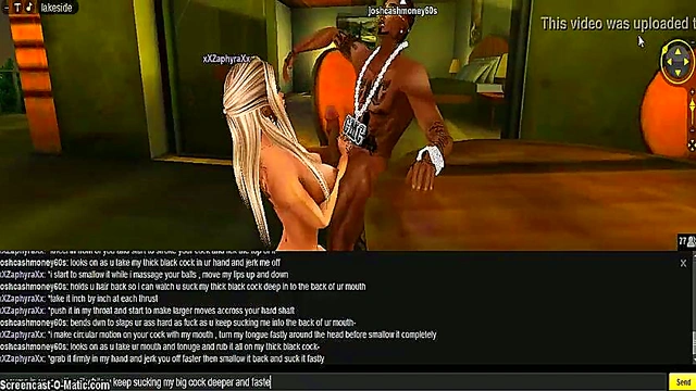 Zaphyra Beach Head – 3D Anime Game Porn With IMVU Action